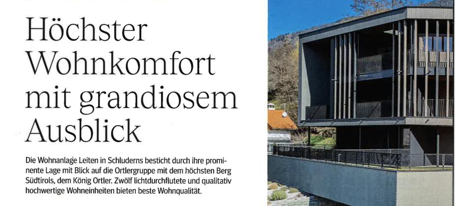 Complesso residenziale Leiten a Sluderno